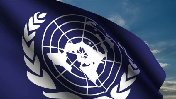 Миротворцы ООН флаг