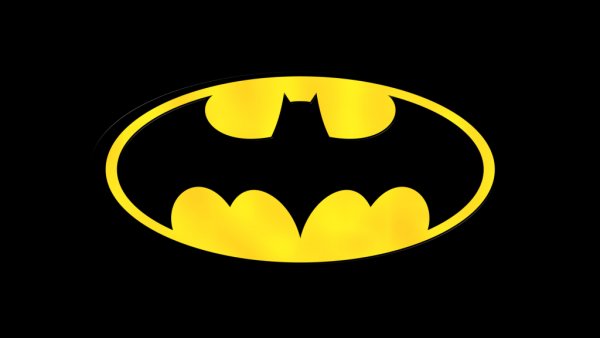 Первый логотип Бэтмена