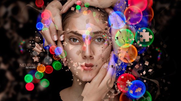 Девушка нейросеть