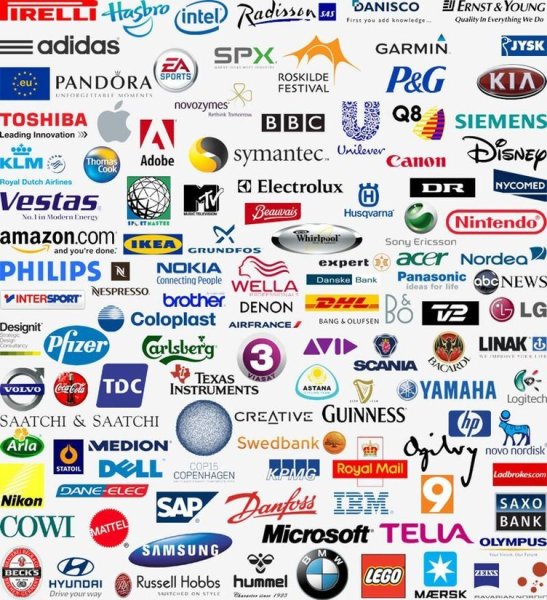 Логотипы брендов