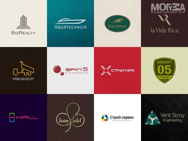 Стильные логотипы компаний