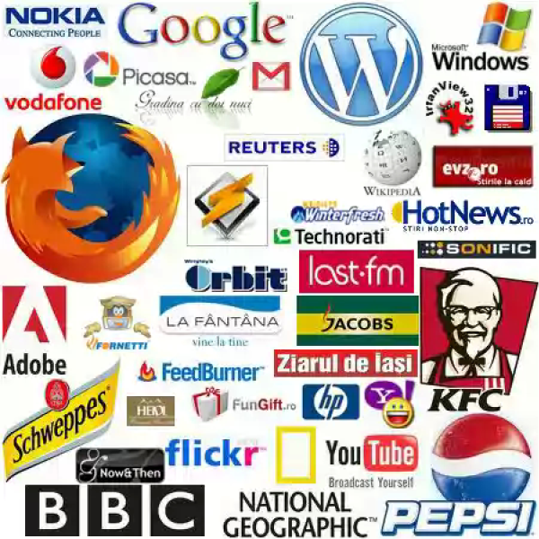 Эмблемы популярных брендов