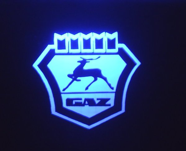 Светящийся логотип ГАЗ Некст