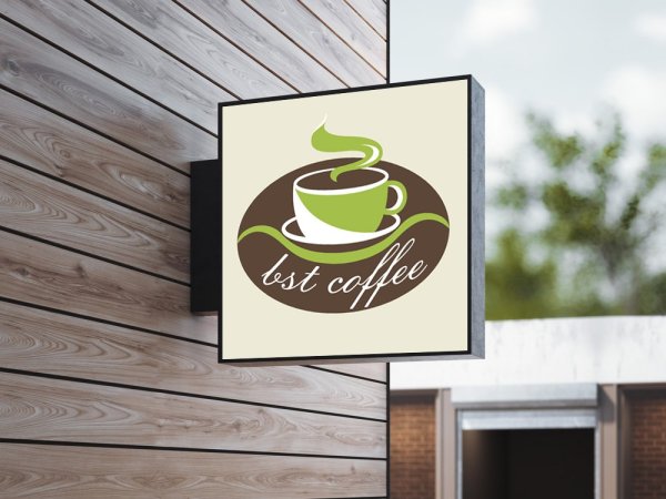 Логотипы кофеен
