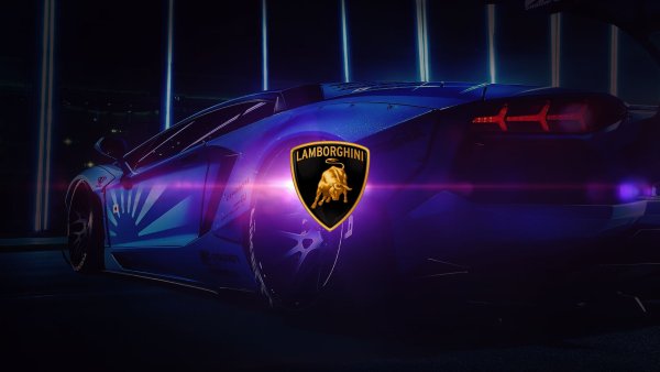 Золотая Ламборгини 2021