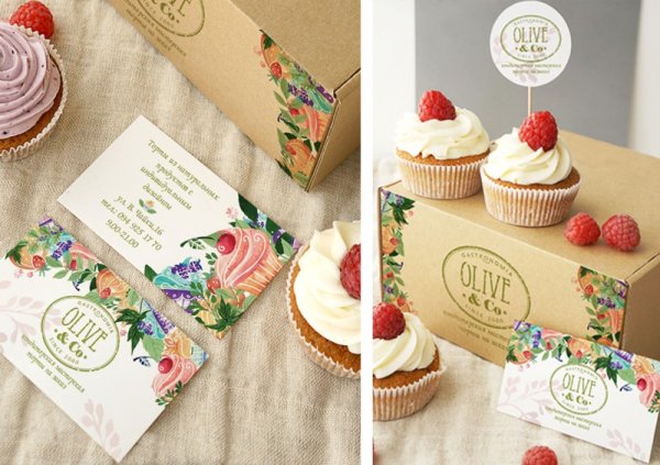 Весёлый логотип кондитерской