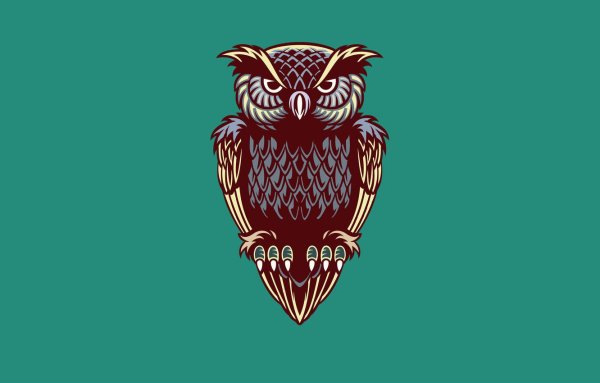 Сова в геральдике