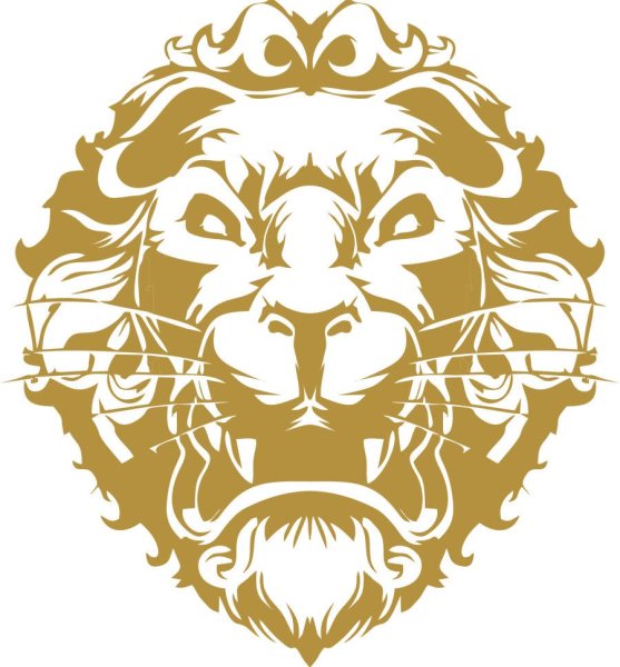 Геральдическая голова Льва