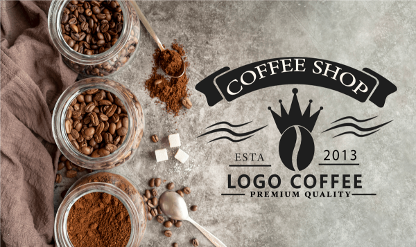 Логотипы кофеен