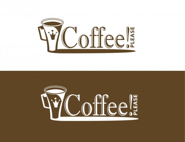 Логотип лаконичный кофе