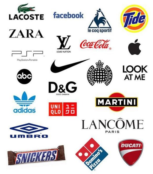 Известные логотипы