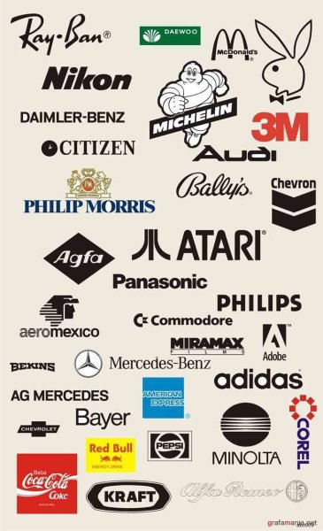 Эмблемы Мировых брендов