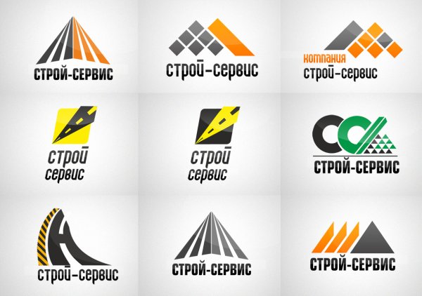 Примеры логотипов строительных компаний