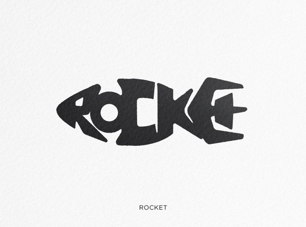 Шрифтовой логотип бои