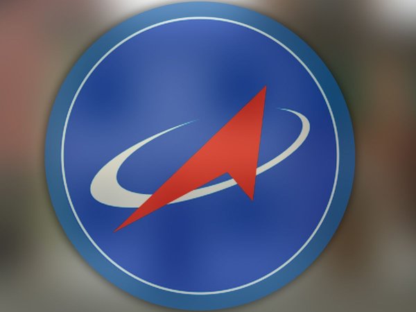 Логотип госкорпорации Роскосмос