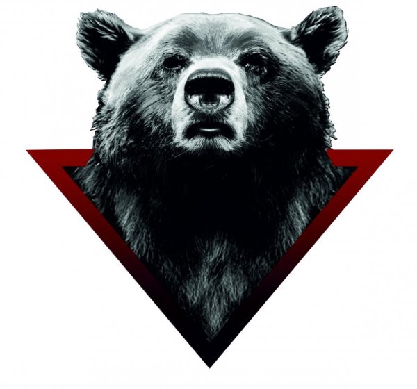 Медведь значок