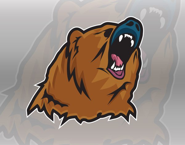 Медведь Маскот лого