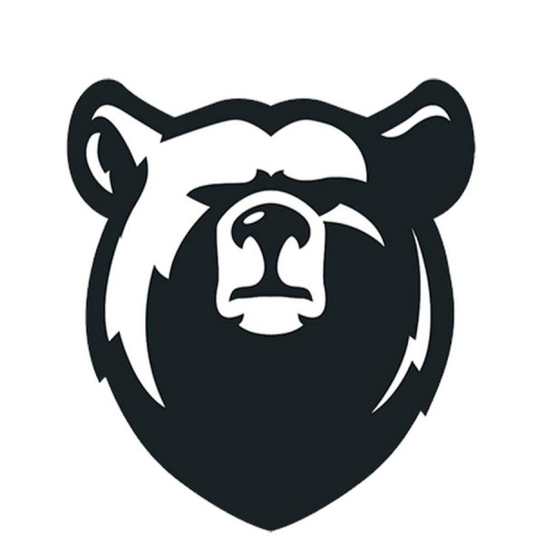 Морда медведя логотип
