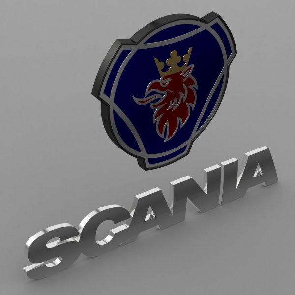 Логотип Скании история