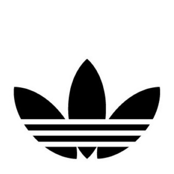 Надпись адидас