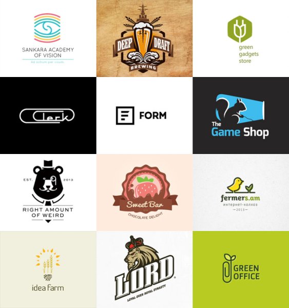 Необычные логотипы