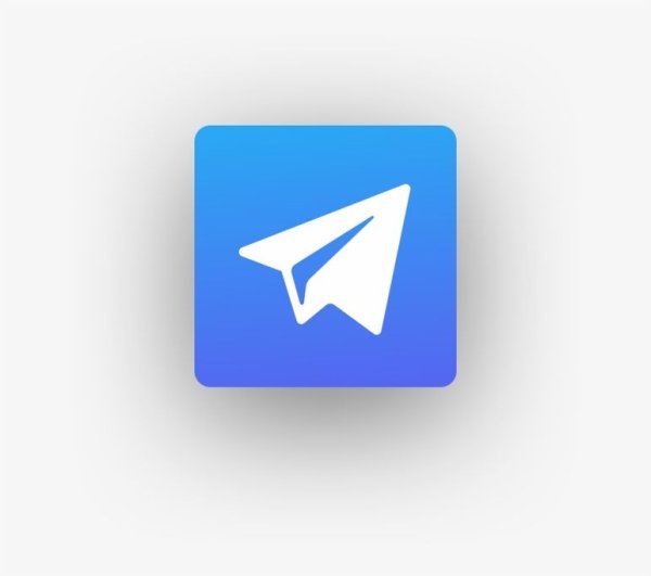 Значок телеграм без фона