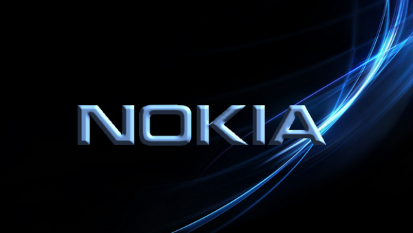 Обои с логотипом нокиа