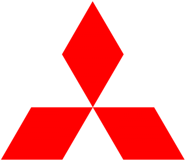 Первый логотип Mitsubishi
