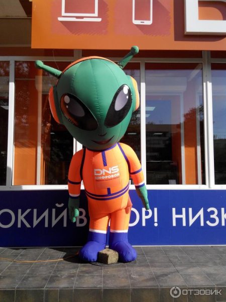 Эмблема магазина ДНС