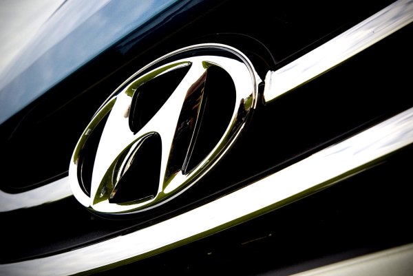 Значок машины Хендай