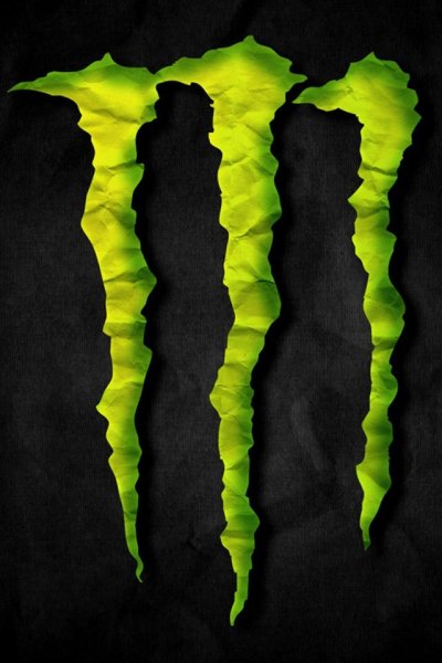 Монстер Энерджи неон