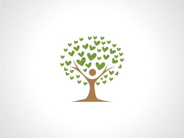 Логотип дерево Минимализм