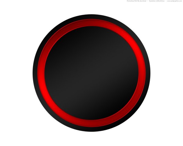Красно черный круг