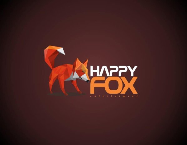 Логотип в виде лисы