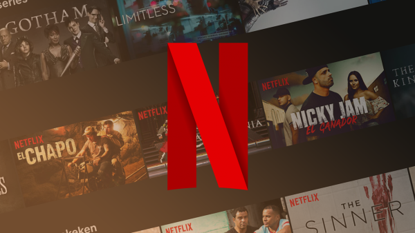 Надпись Нетфликс