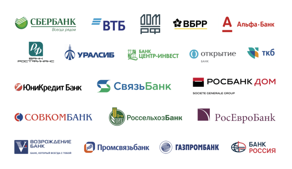 Банки партнеры