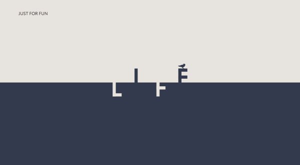 Минималистичный текстовый логотип