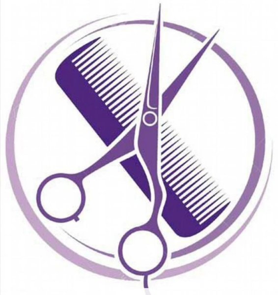 Ножницы и расческа