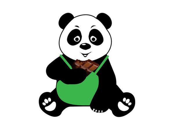 Логотип Панда макияж