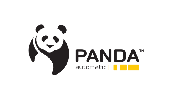 Панда логотип Минимализм