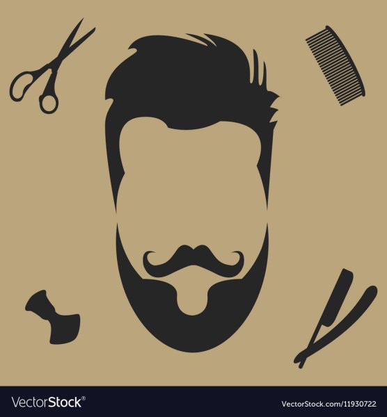 Креативный логотип барбершоп