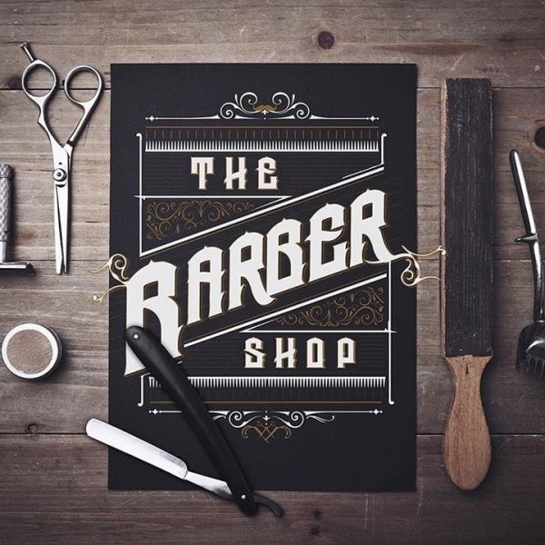 Логотип для барбершопа