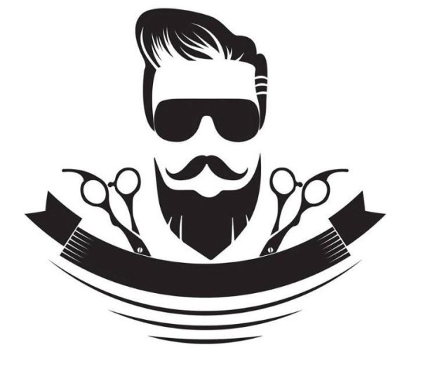 Логотипы американских барбершопов