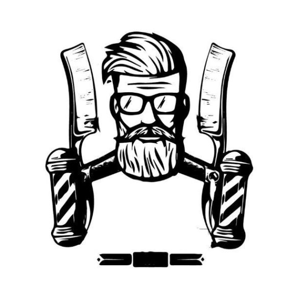 Логотипы барбершопов