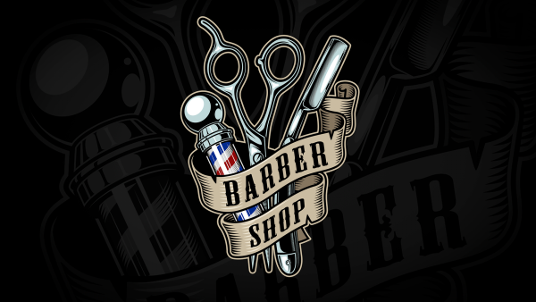 Логотипы барбершопов