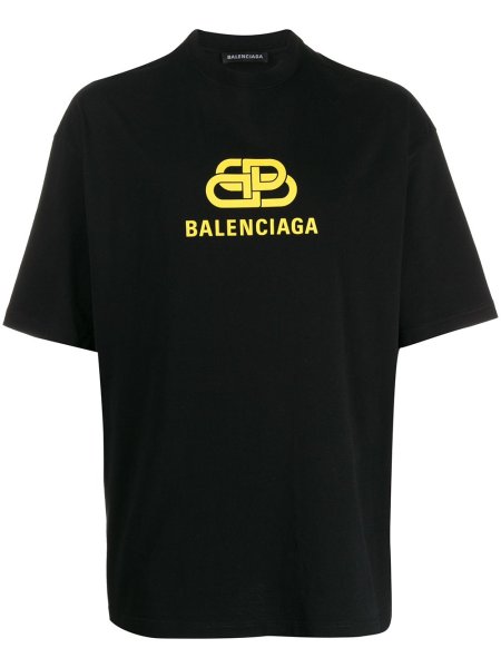 Balenciaga logo Printed t-Shirt черная