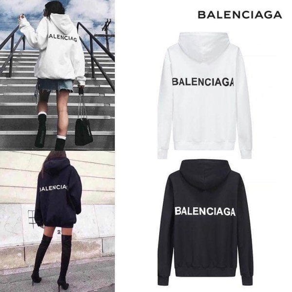 Balenciaga logo худи