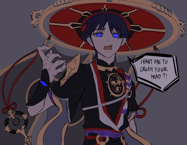 Скарамучча Геншин