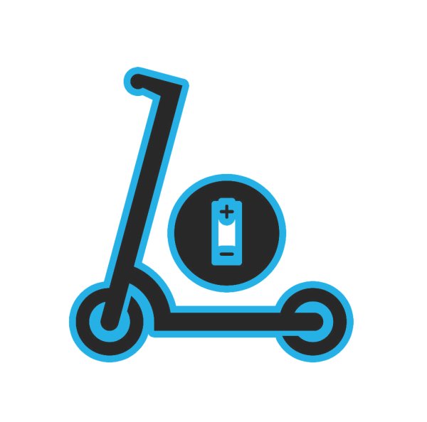 Электросамокат значок