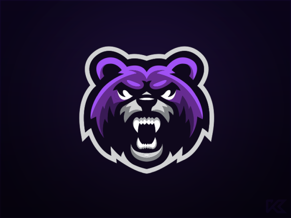 Медведь для логотипа для киберспорта